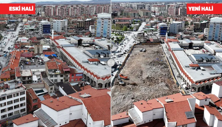 Peynir Pazarı’nda Yıkım Tamam, Yeni Dönüşüm Başladı