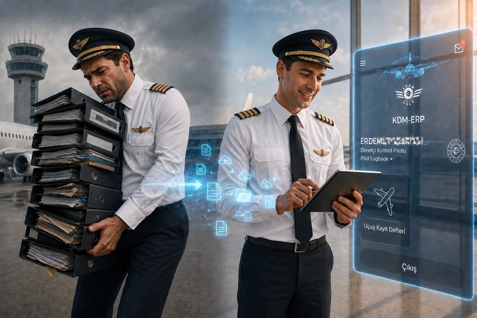 Pilot Uçuş Kayıtları Dijital Dönüşümle Güçleniyor