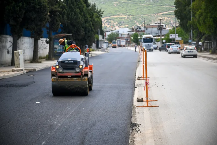 Pınar Caddesi’nde Yenileme Çalışmaları Hız Kazandı!