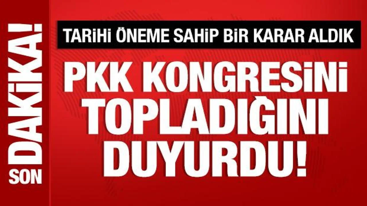 PKK Kongresi Toplandı: Barış İçin Tarihi Adım!