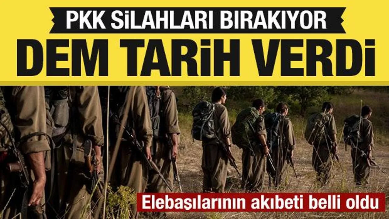 PKK’nın Silah Bırakma Süreci İçin Tarih Verildi!