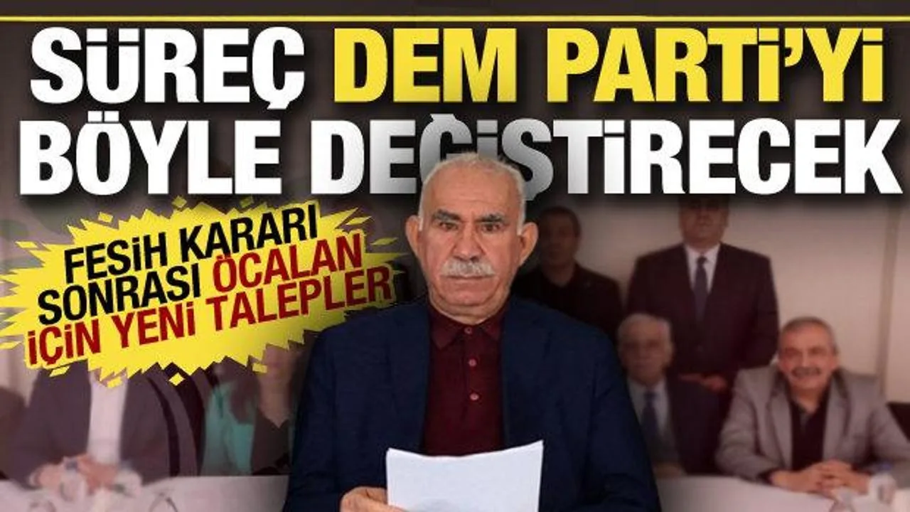PKK Silah Bıraktı, Öcalan’la Yeni Senaryolar Başladı