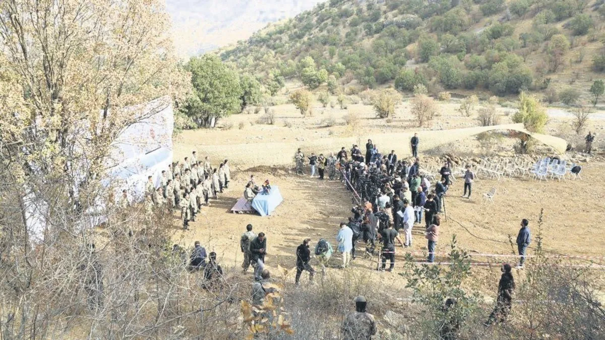 PKK Türkiye’den tamamen çekiliyor! Terörsüz Türkiye!