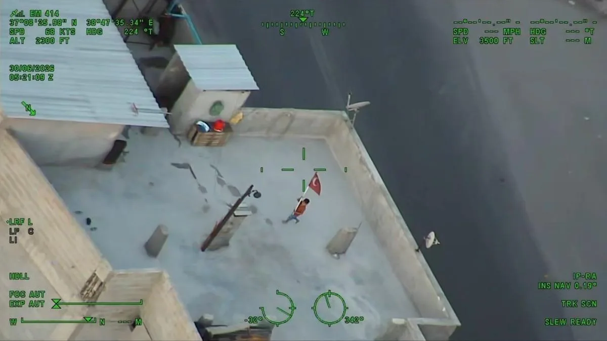 Polis Helikopteri Uyuşturucuya Karşı Gökyüzünde