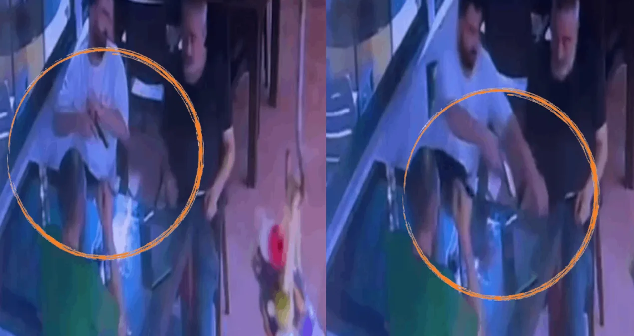 Polis Memuru Silahıyla Vuruldu: Kamerada Şok Anlar!