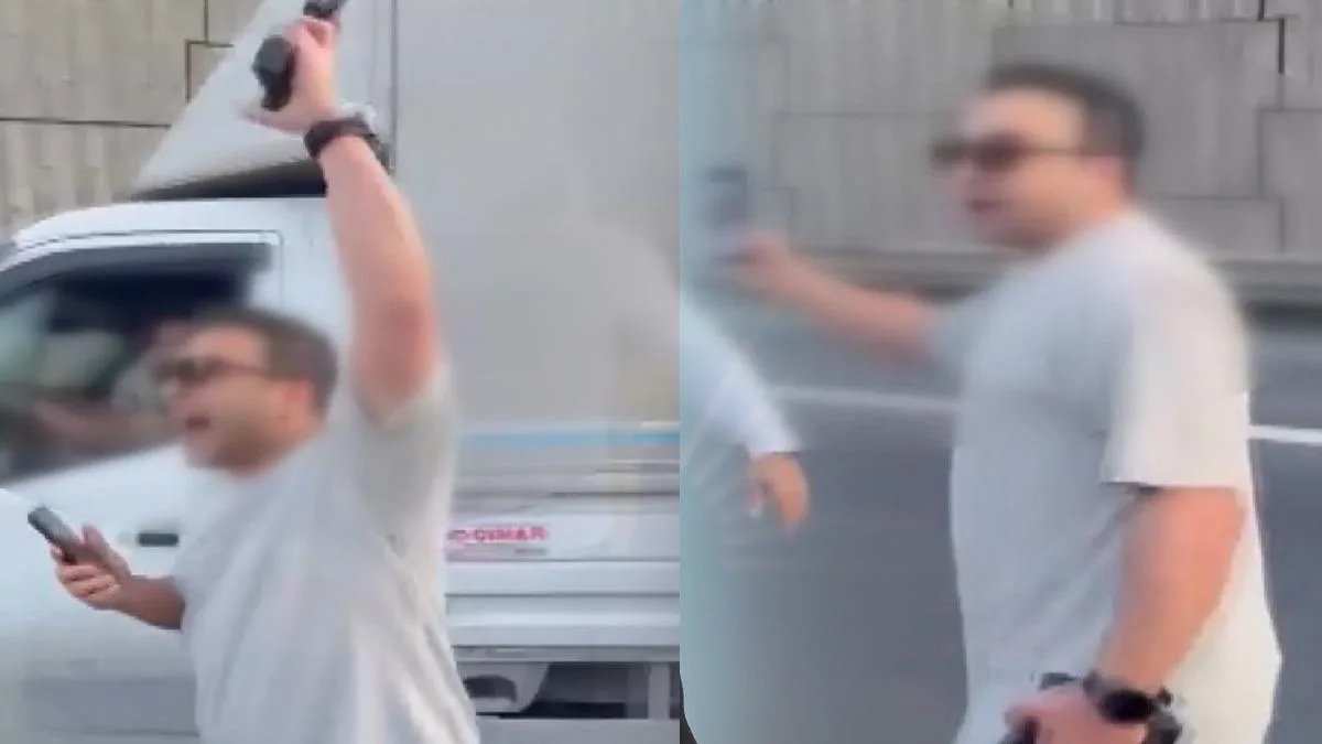 Polis Memurundan Trafikte Havaya Ateş Açma Olayı!