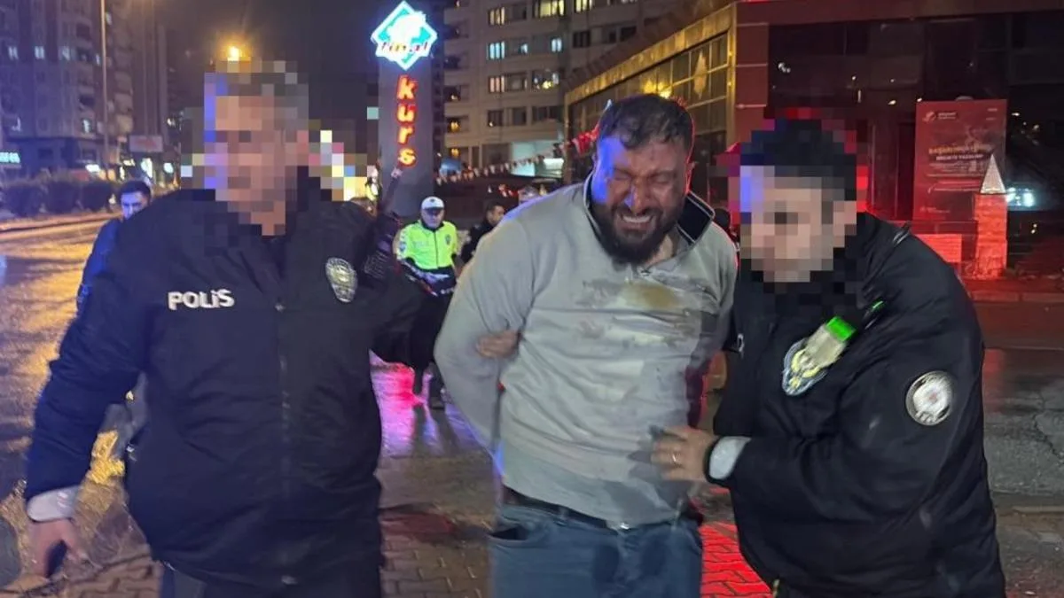 Polis Takibinden Kaçmaya Çalışan Şahıs Yakalandı