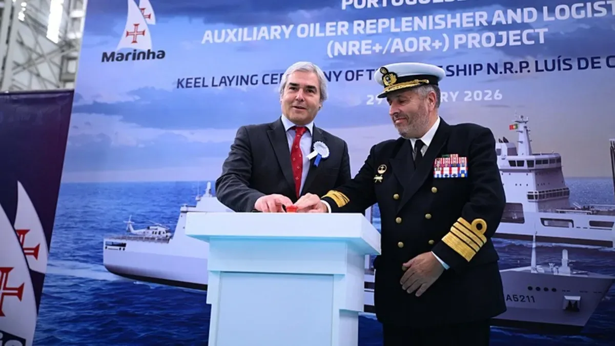 Portekiz’de Gemi Üretimi Başladı!