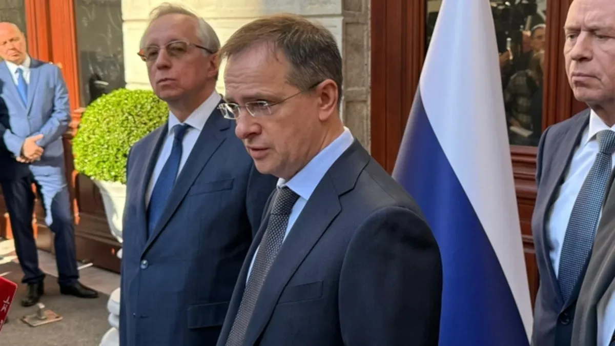 Putin’in Müzakere Heyeti İstanbul’da Açıklama Yaptı