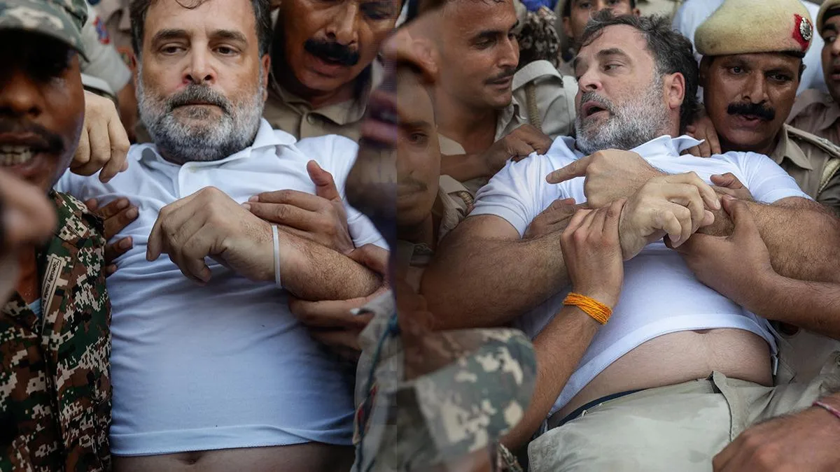 Rahul Gandhi, Modi’nin Önünde Gözaltına Alındı!