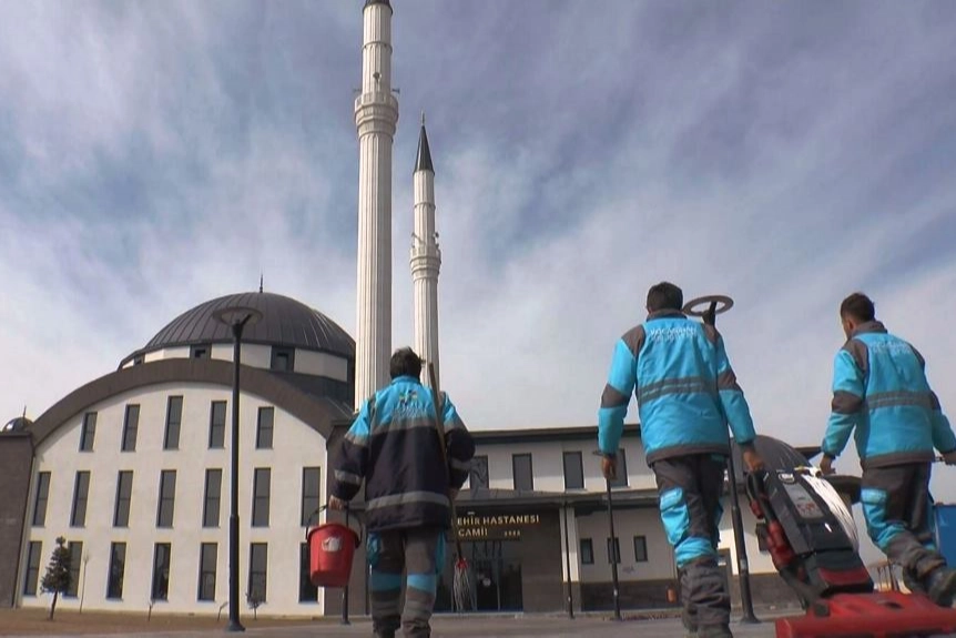Ramazan Öncesi Kocasinan’da Camiler Temizleniyor!