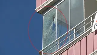 Samsun'da İHA paniği! 3 evde hasar oluştu: İşte ilk görüntüler