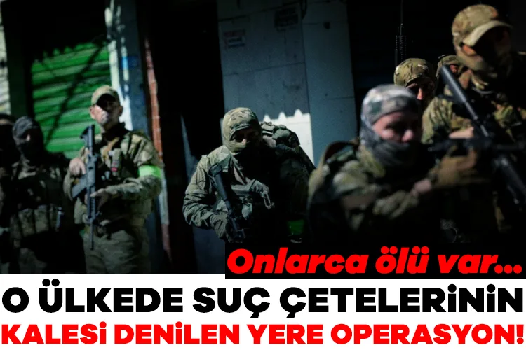 Rio’da Suç Çetelerine Dev Operasyon: 64 Ölü!