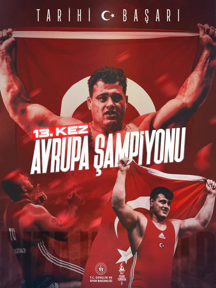 Rıza Kayaalp, 13. Avrupa Şampiyonu Oldu!