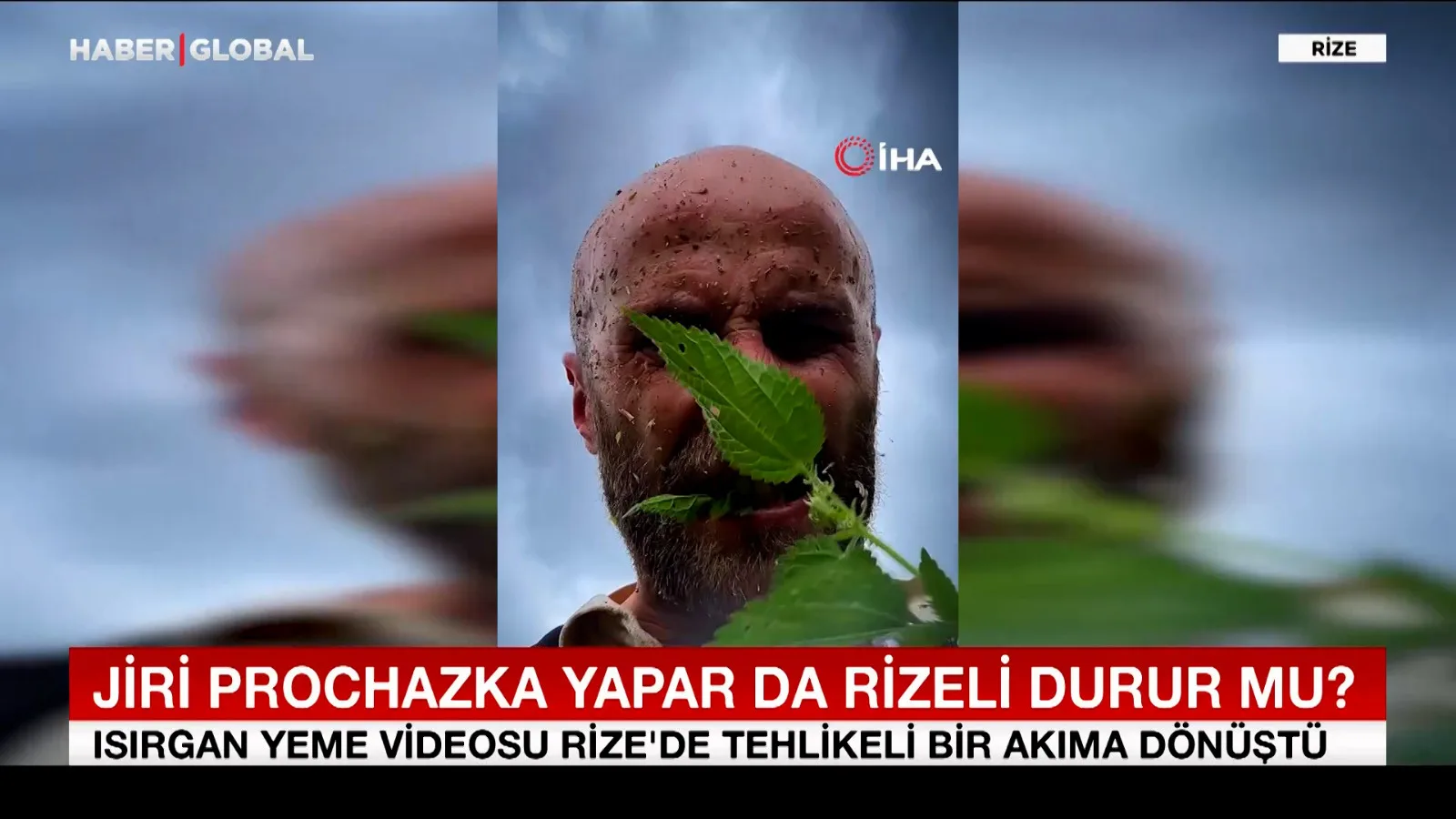 Rize’de Isırgan Yeme Akımı: UFC’ciyi Geçti!