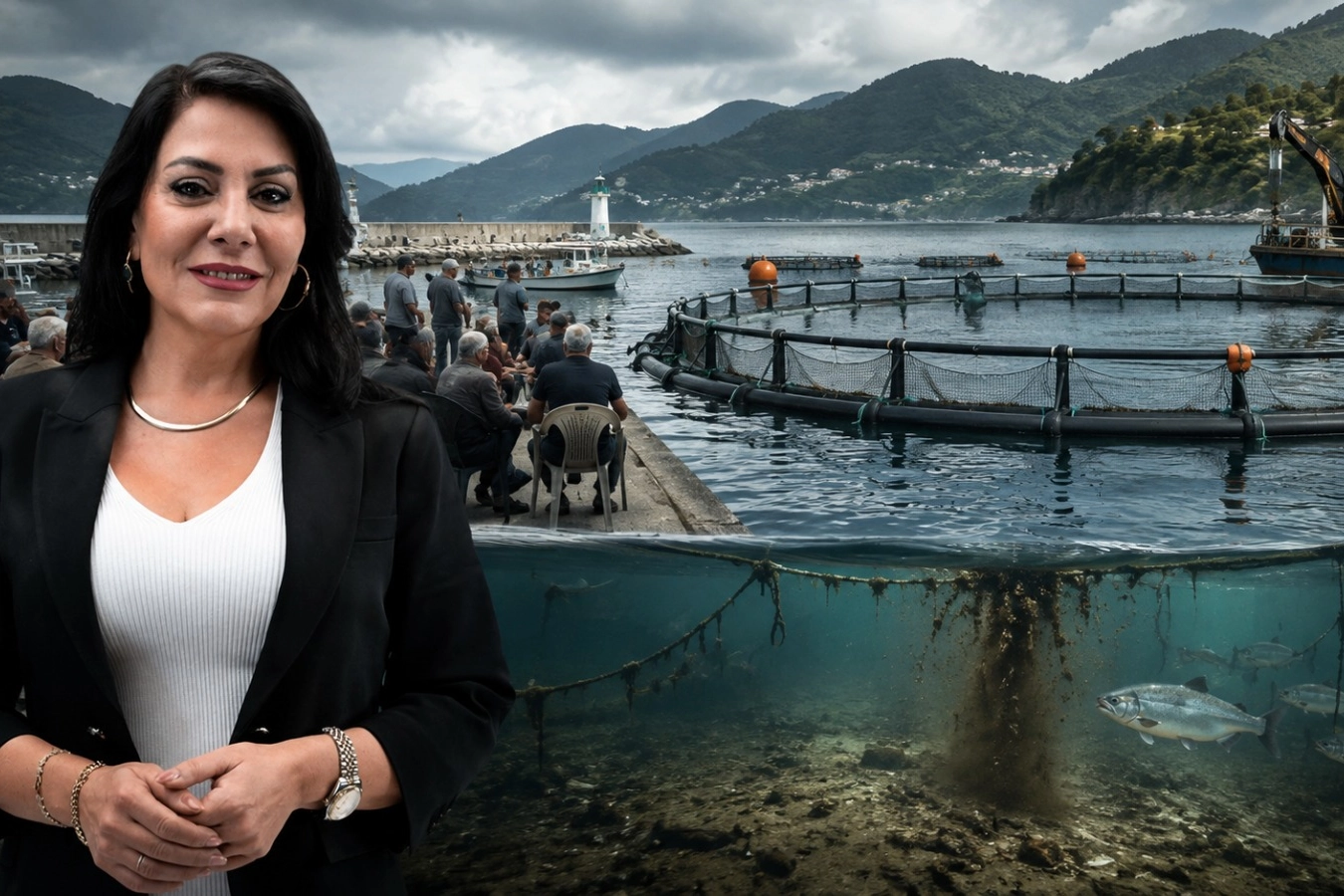 Rize’de Kafes Balıkçılığına Karşı Nöbet Devam Ediyor