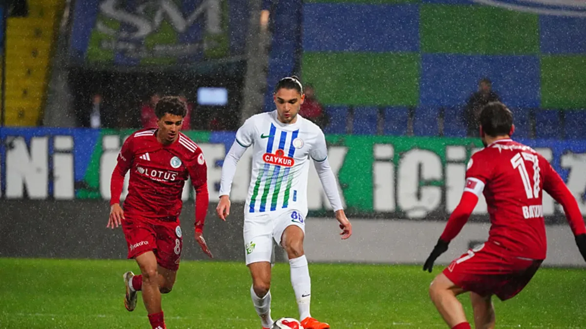 Rizespor ve Beyoğlu Beraberlikle Yetindi!