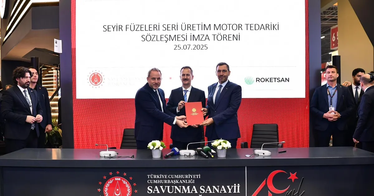 Roketsan, IDEF’25’te Yeni İş Birlikleri İmzaladı!