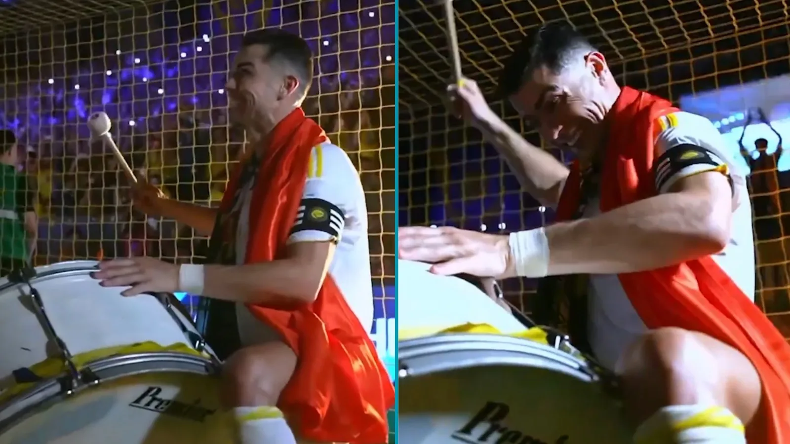 Ronaldo’nun Davuluyla Şampiyonluk Kutlaması!