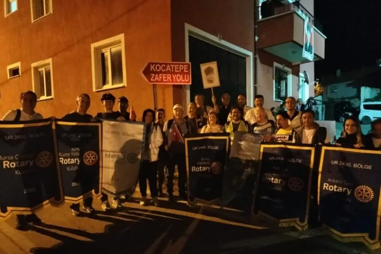 Rotaryenler Kocatepe’de Atalarının İzinde Yürüdü