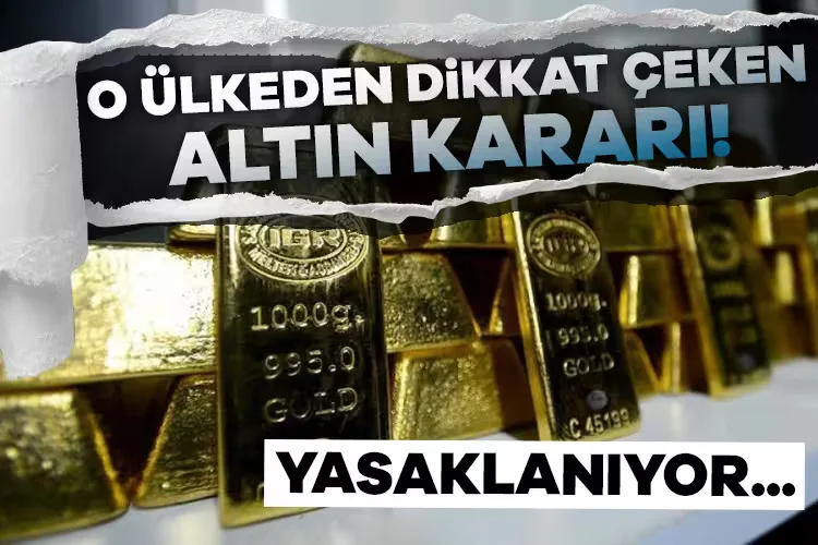 Rusya’da Altın Çıkışı Yasaklanıyor!