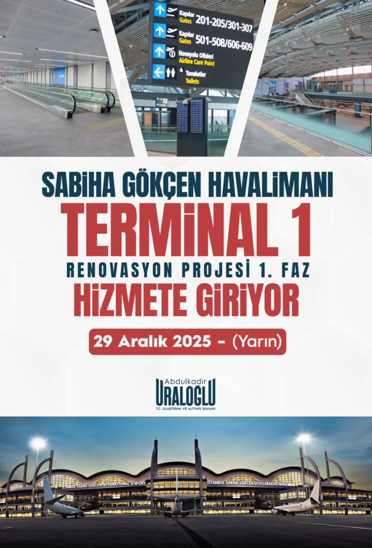 Sabiha Gökçen Havalimanı’nda Yeni Dönem Başlıyor!