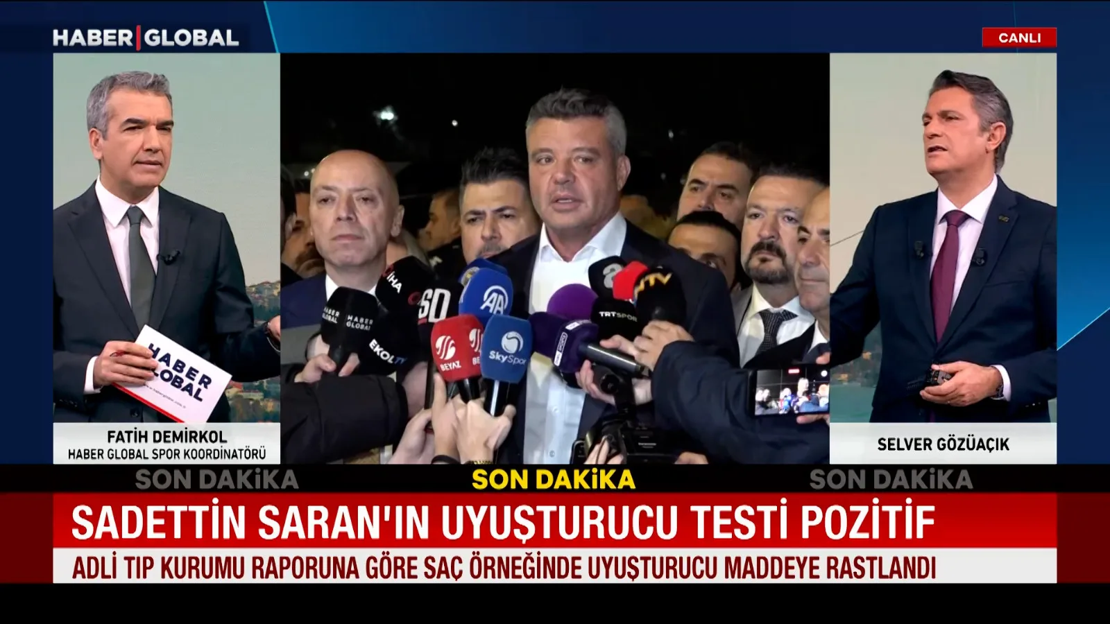Sadettin Saran’ın Uyuşturucu Testi: Pozitif Sonuç!