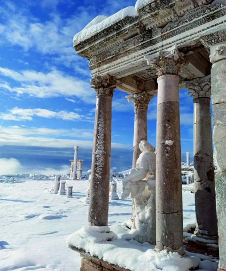 Sagalassos’ta 1800 Yıllık Çeşme Restorasyonu