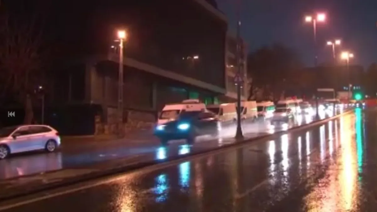 Sağanak Yağış Kazaya Neden Oldu: 1 Ölü