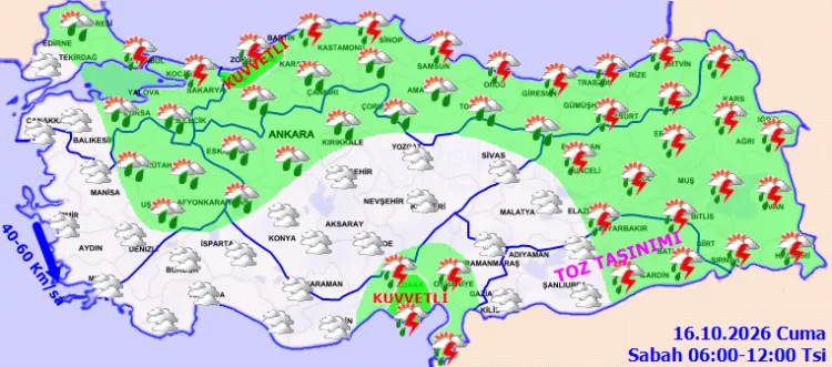 Sağanak Yağış Uyarısı: Tedbirli Olun!