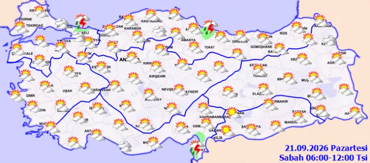 Sağanak Yağış ve Toz Taşınımı Uyarısı!