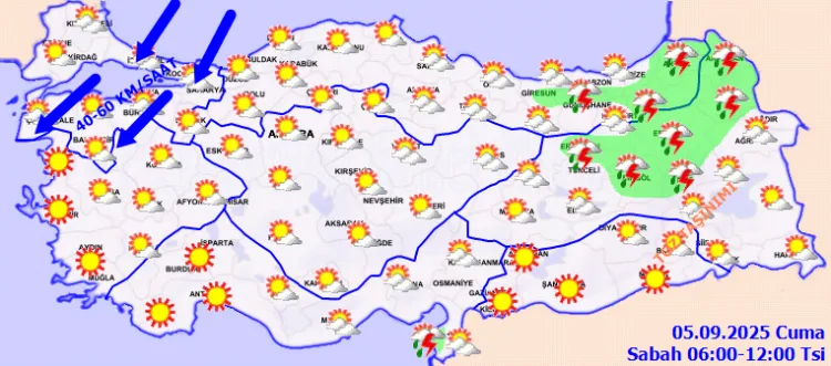 Sağanak Yağış ve Toz Taşınımı Uyarısı Geldi!