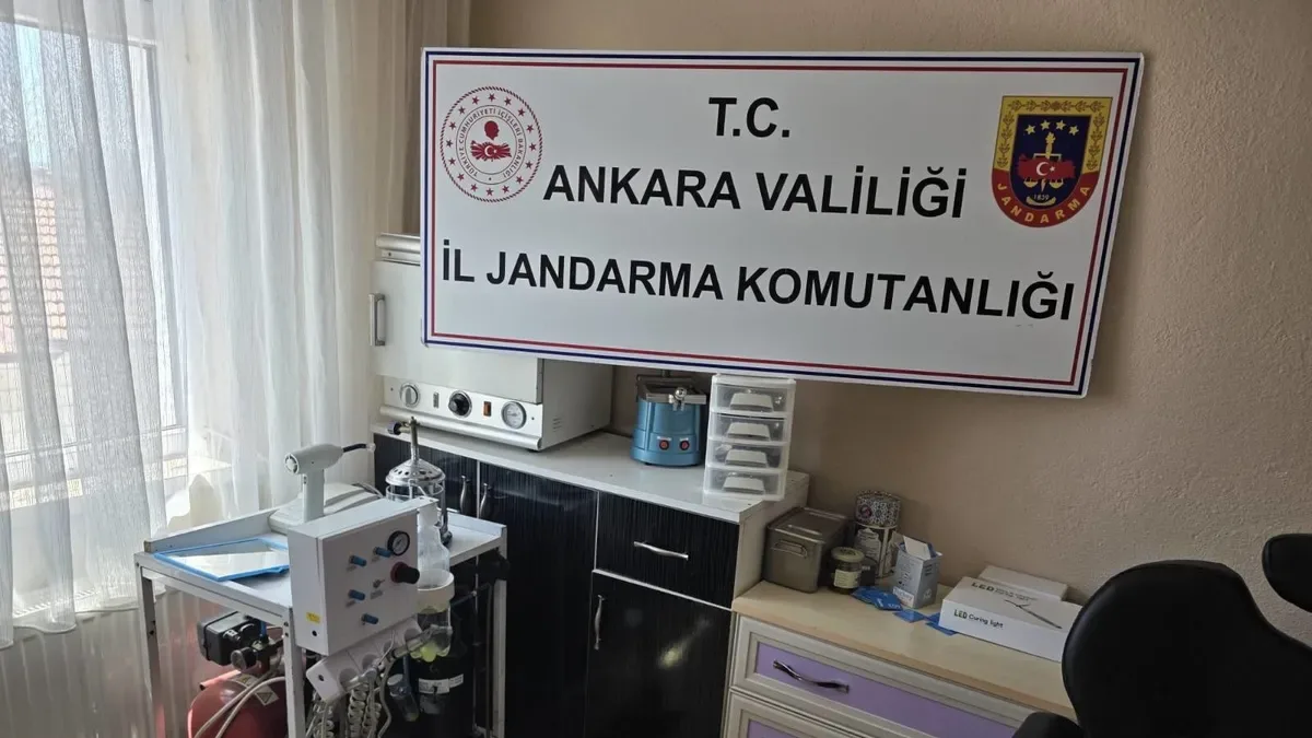 Sahte Diş Doktoruna Operasyon: 3 Milyon Lira Ele Geçirildi