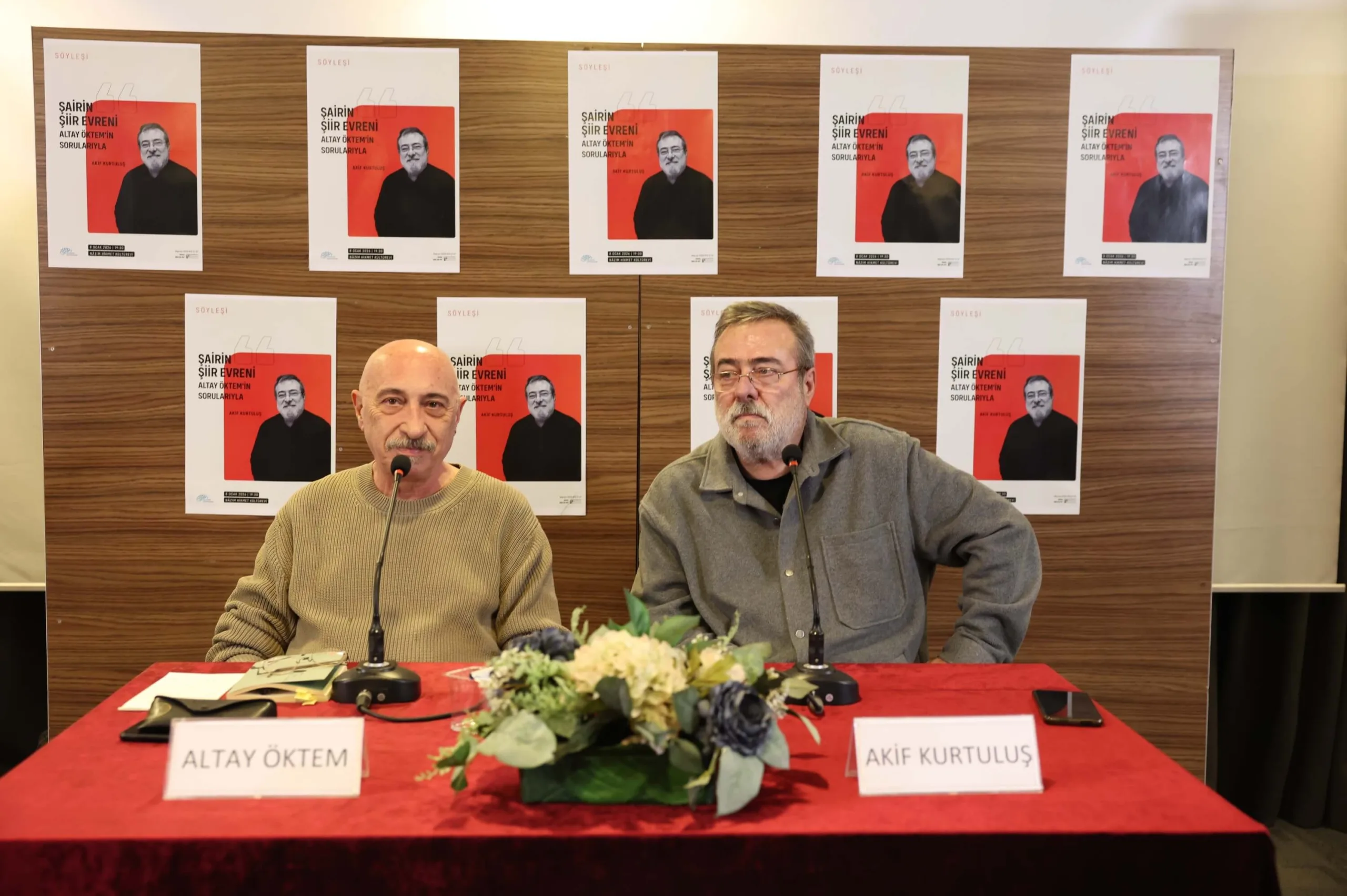 Şairin Şiir Evreni’nin konuğu Akif Kurtuluş oldu