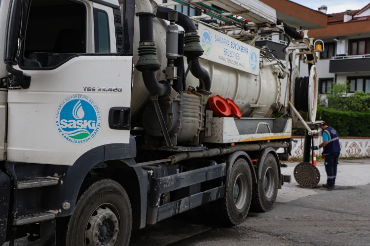 Sakarya’da 57 Kg Yağmur Sorunsuz Tahliye Edildi!
