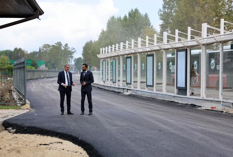 Sakarya’da Metrobüs Hattı’nda Yol Genişletme Tamam!