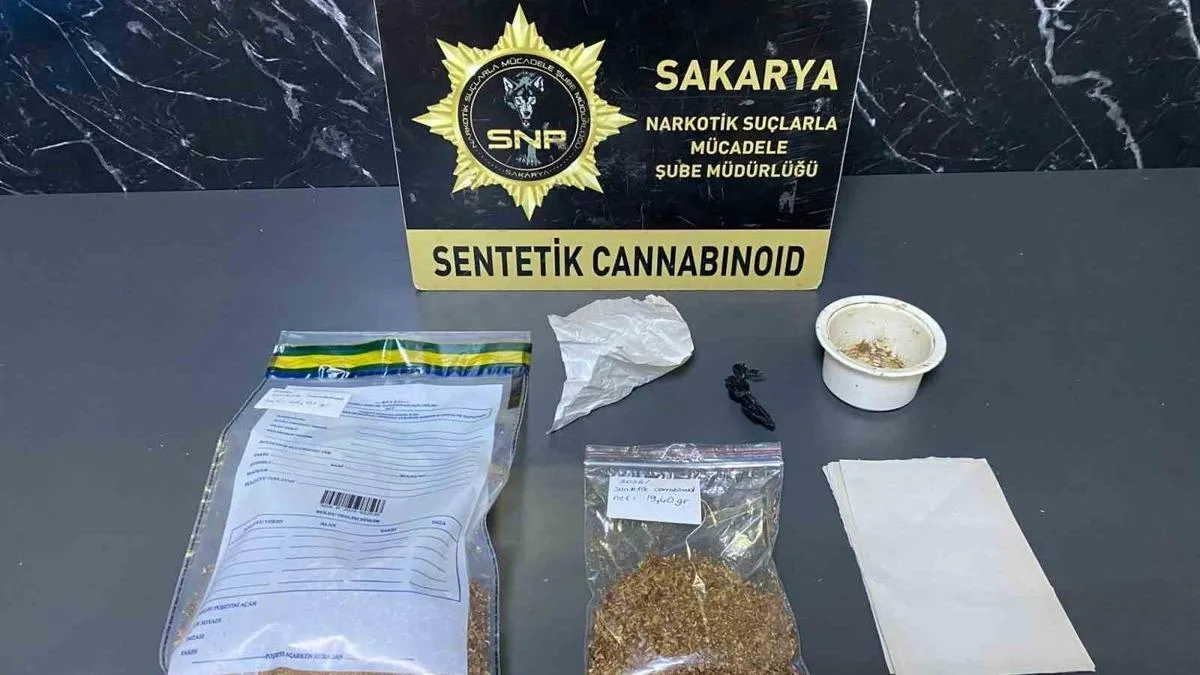 Sakarya’da Uyuşturucu Operasyonu: 3 Gözaltı