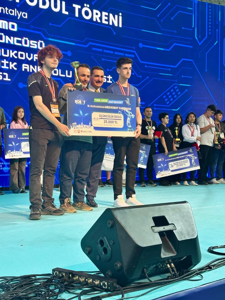 Sakarya’dan Uluslararası Robot Yarışmasında Başarı!