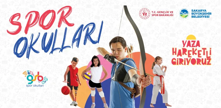 Sakarya Yaz Spor Okulları’na Kayıtlar Devam Ediyor!