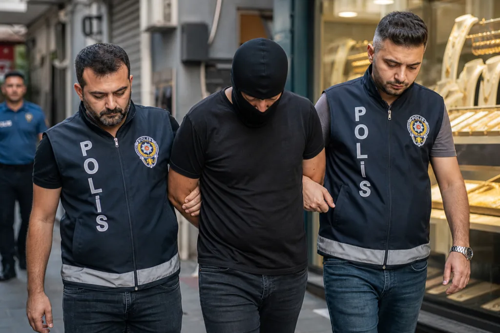 Salihli’deki kuyumcu soygunu: Şüpheli tutuklandı