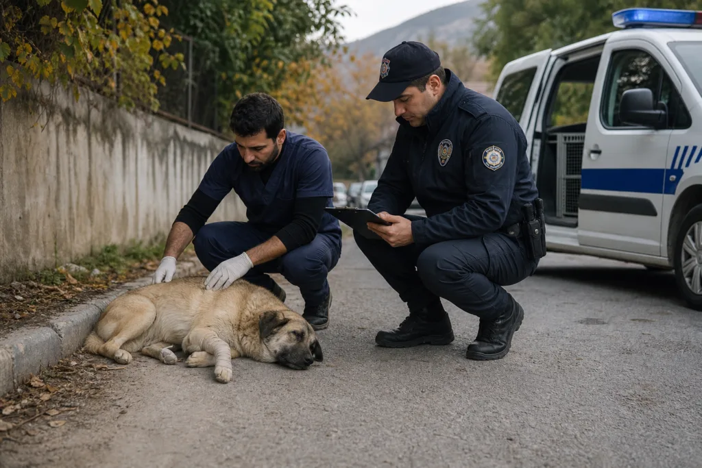 Samandağ’da Sokak Köpeğine Ateş Açan Şüpheli Gözaltında