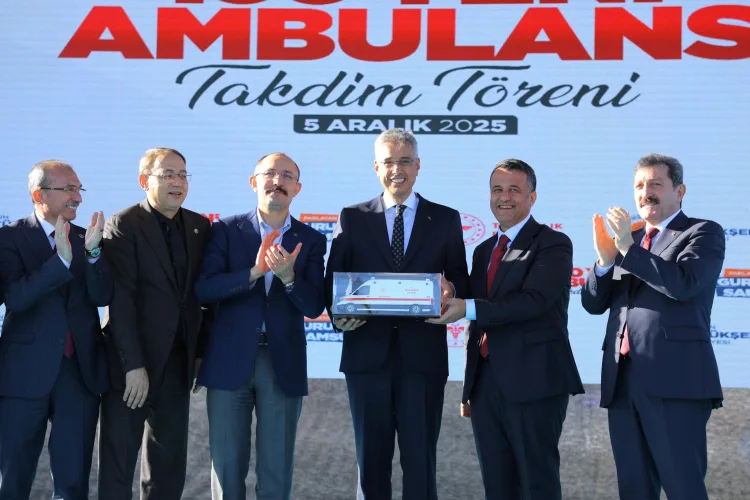 Samsun’a 100 Yeni Ambulans, 856 Daha Geliyor!