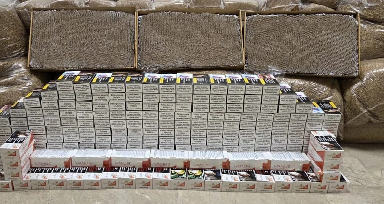 Samsun’da 1 Ton Kaçak Tütün Ele Geçirildi!