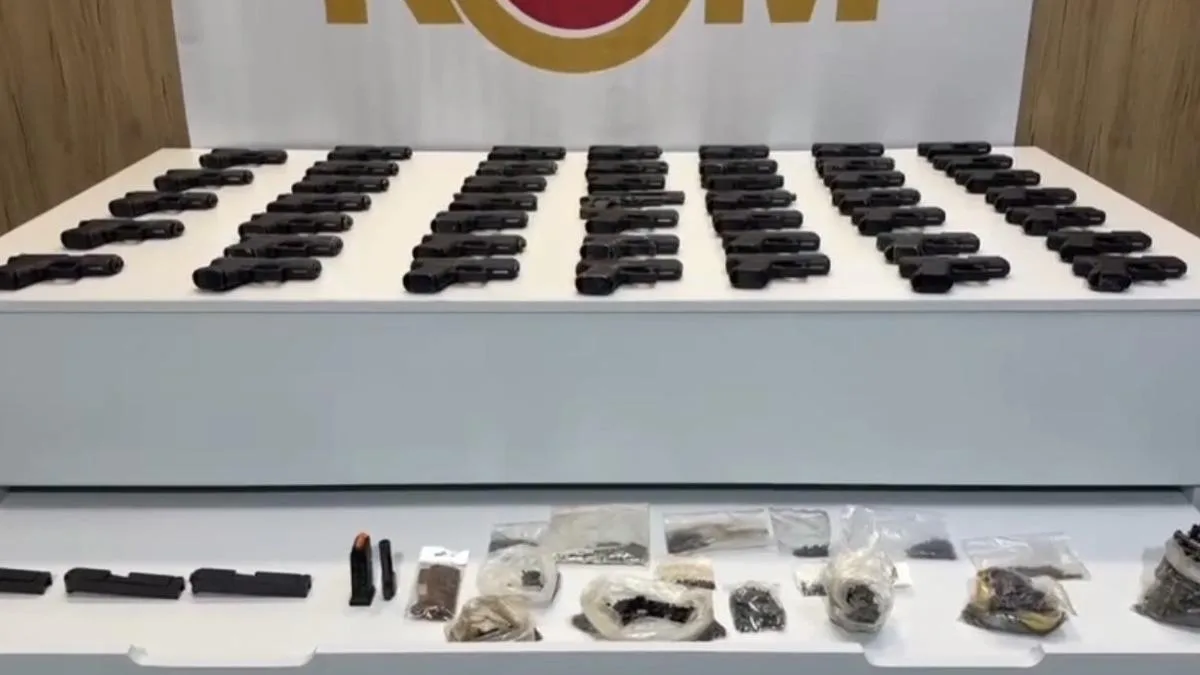 Samsun’da 47 Ruhsatsız Tabanca Ele Geçirildi!