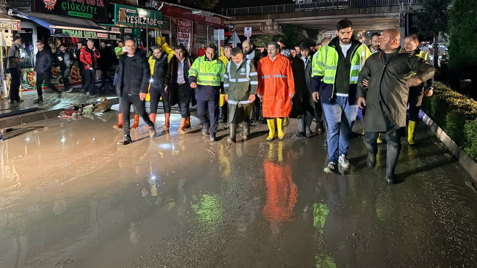 Samsun’da Sağanak Sonrası Su Taşkınlarına Müdahale