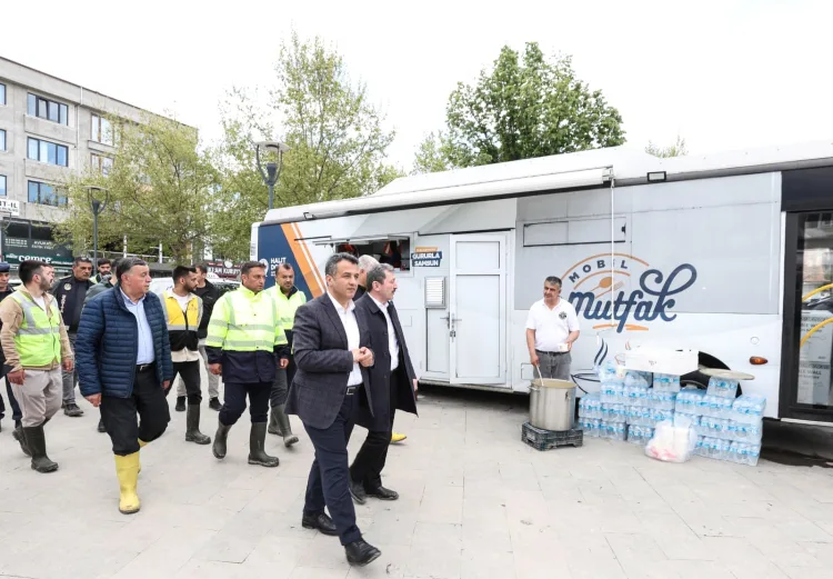 Samsun’da Sel: 4 Mahallede Su Baskınları Yaşandı