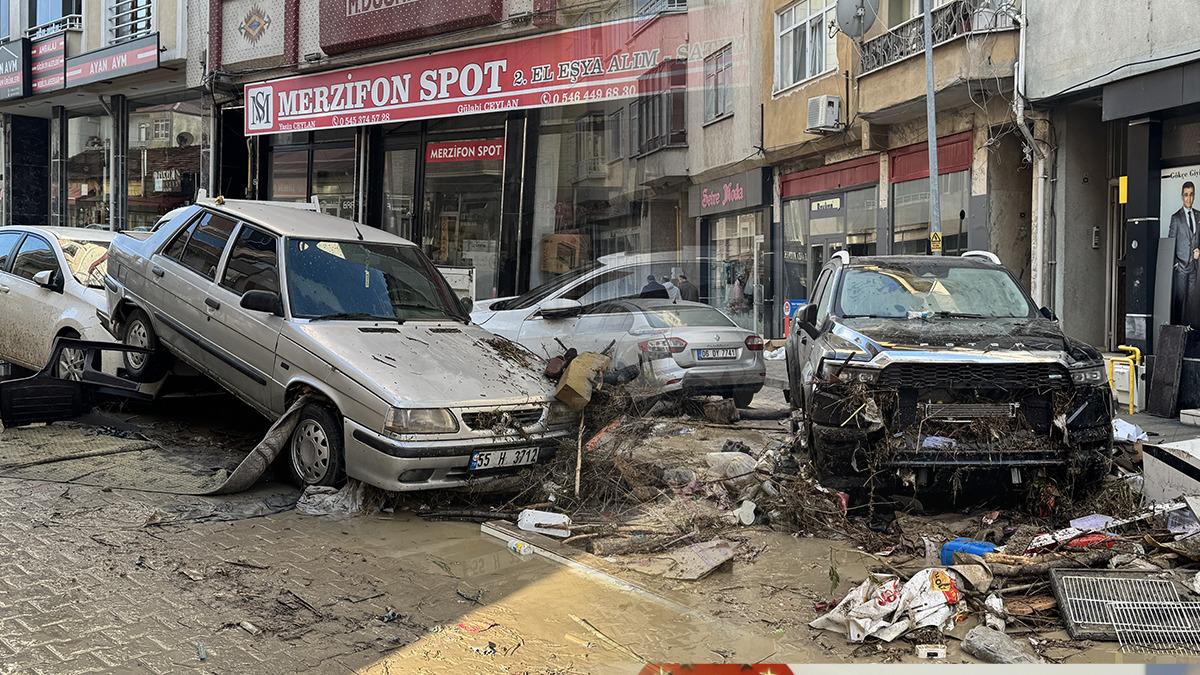 Samsun’da Sel Felaketi: Temizlik Çalışmaları Başladı!