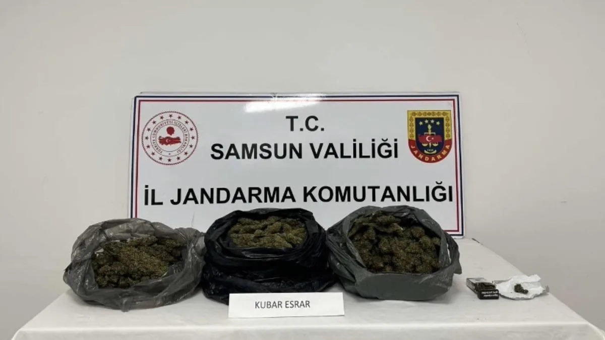 Samsun’da Uyuşturucu Operasyonu: 1 Tutuklama!