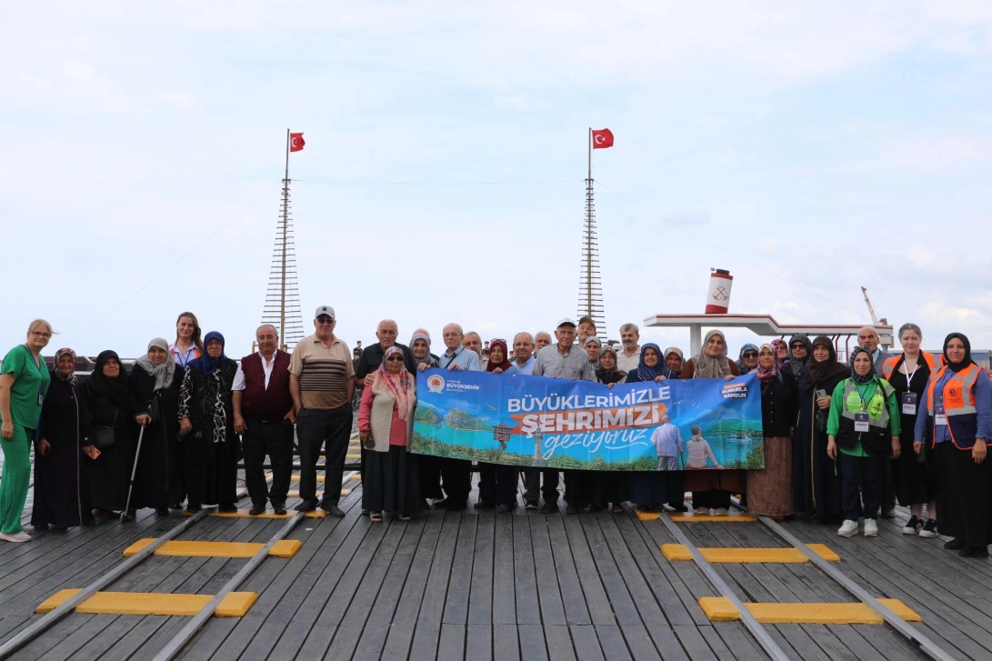 Samsun’da Yaşlılara Tatil Tadında Kamp Keyfi