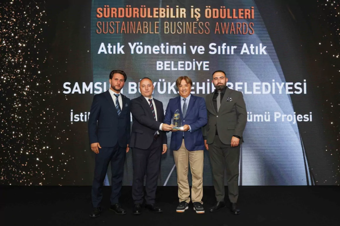 Samsun, Sıfır Atık Projesiyle Ödül Kazandı!